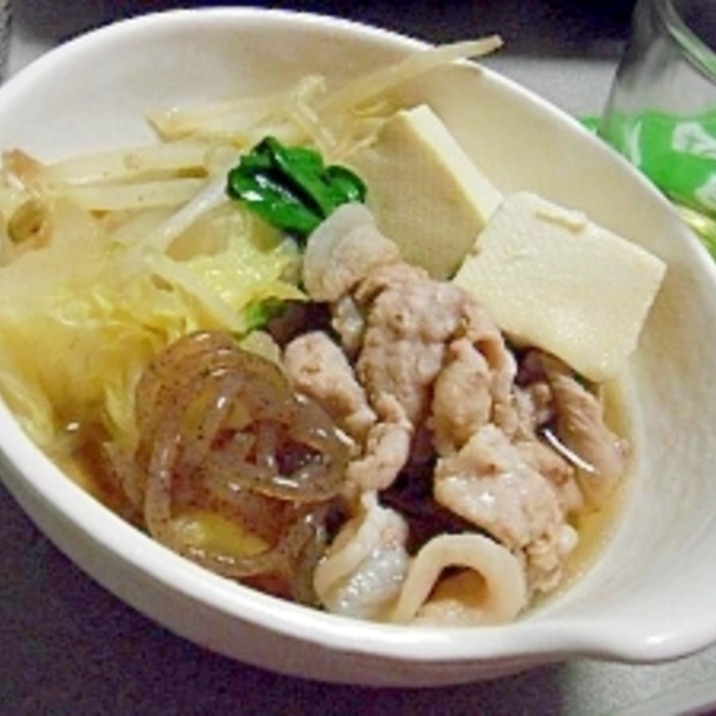 簡単 濃縮麺つゆで寄せ鍋 レシピ 作り方 By すぴかか 楽天レシピ